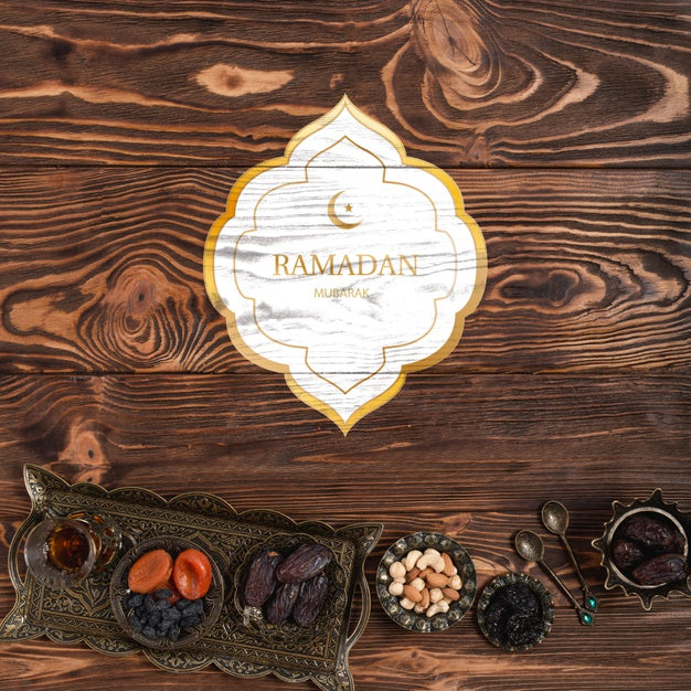 Logo Mockup With Ramadan Concept Psd