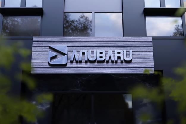 Logo Mockup With Silver Effect Psd