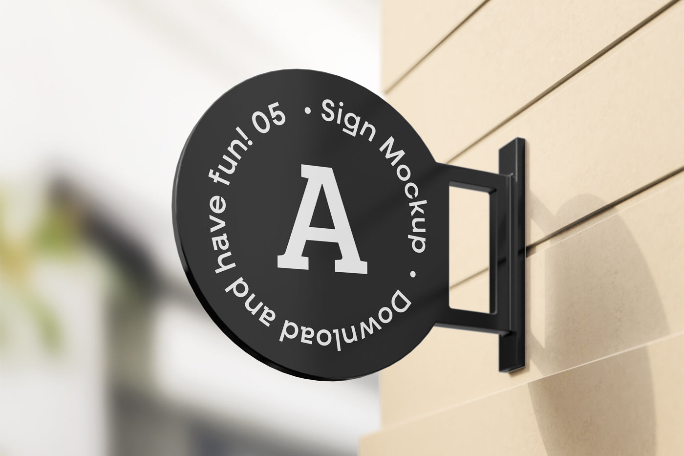 Logo Sign Mockup