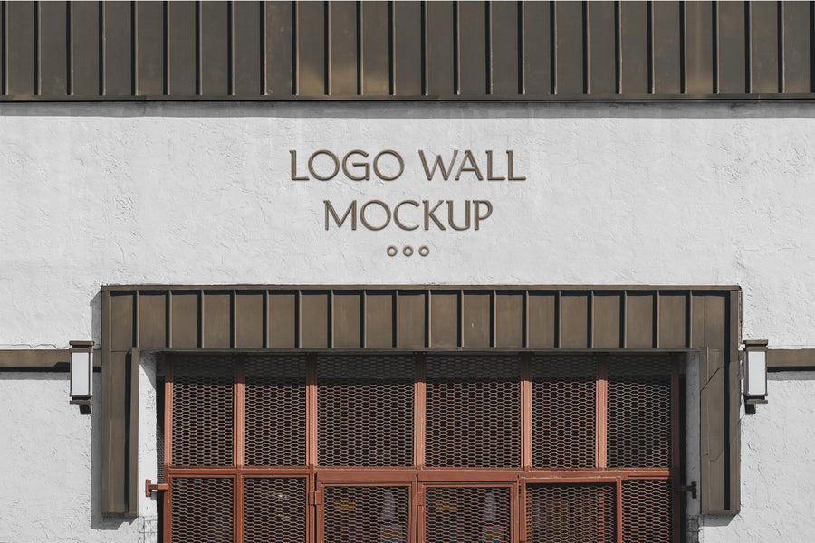Logo Wall Mockup
