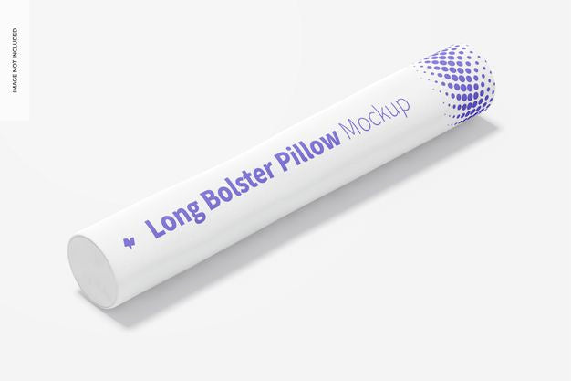 Long Bolster Pillow Mockup Psd