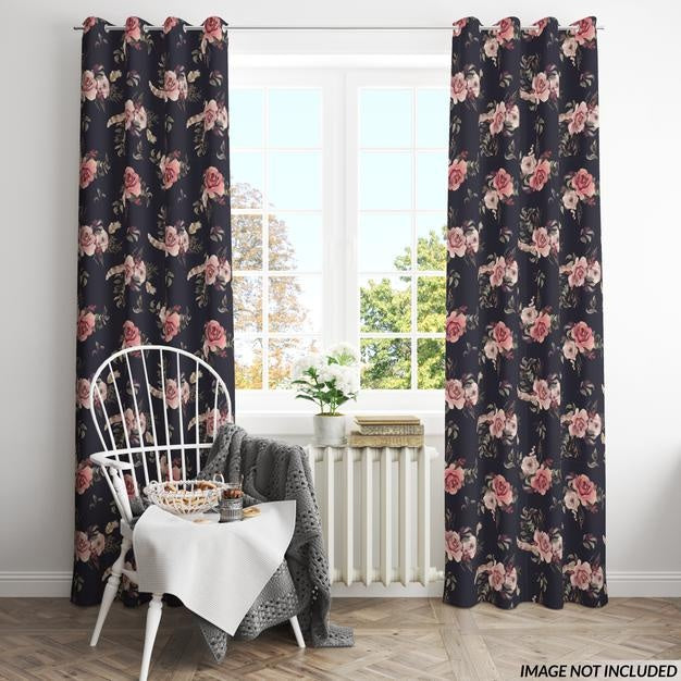 Long Curtains Psd