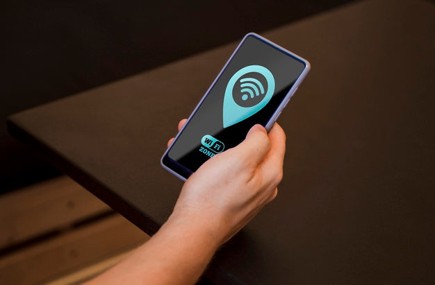 Long View Smartphone With 5G Connectivity Psd