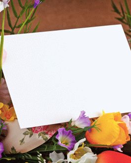 Lovely Mothers Day Greeting Card Mockup