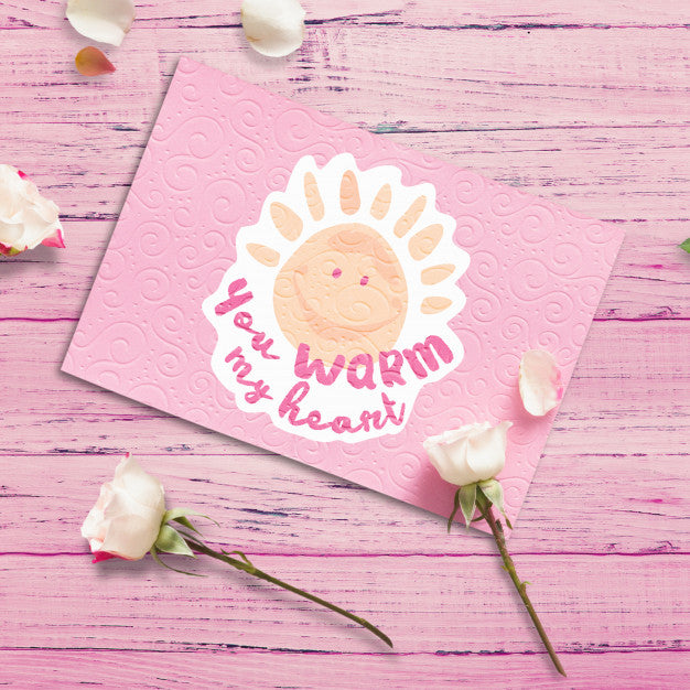 Lovely, Romantic Social Media Post Template Psd