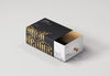 Luxurious Black And Golden Gift Box Mockup Psd