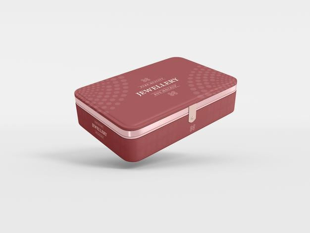 Luxurious Jewellery Box Mockup Psd