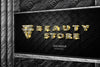 Luxury Beauty Logo Mockup Template Psd