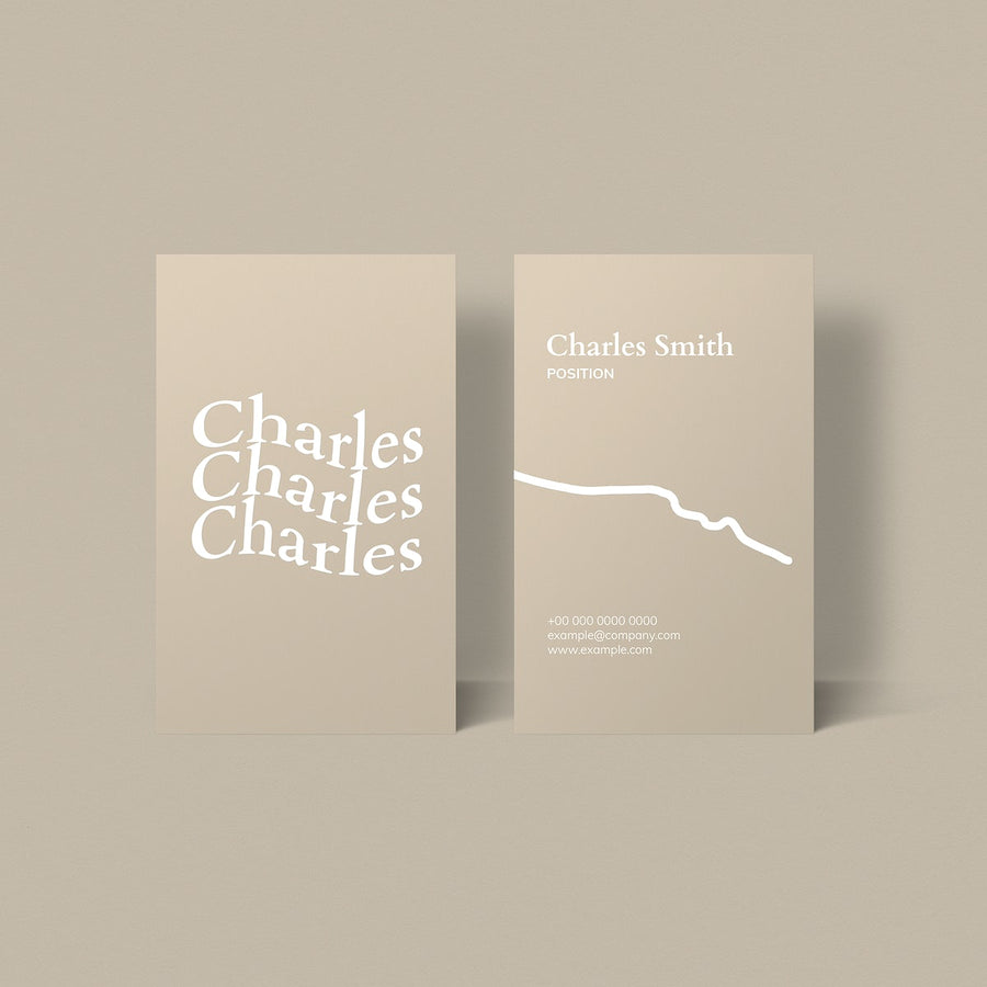 Luxury Business Card Mockup Psd In Gold Tone With Front And Rear View