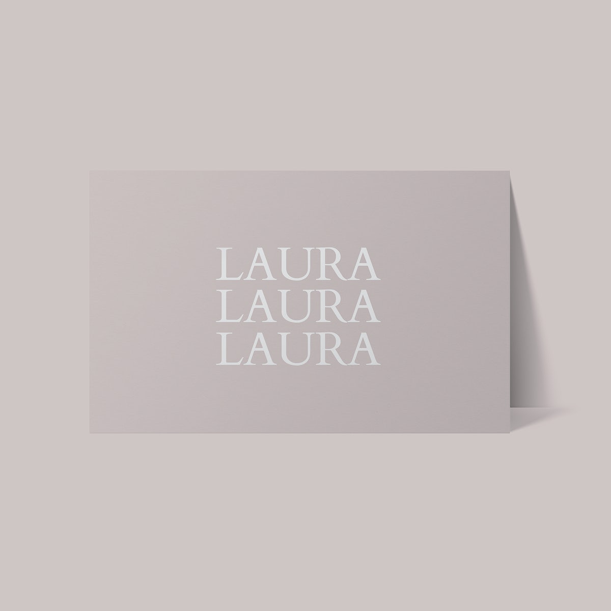 Luxury Business Card Mockup Psd In Gray Tone