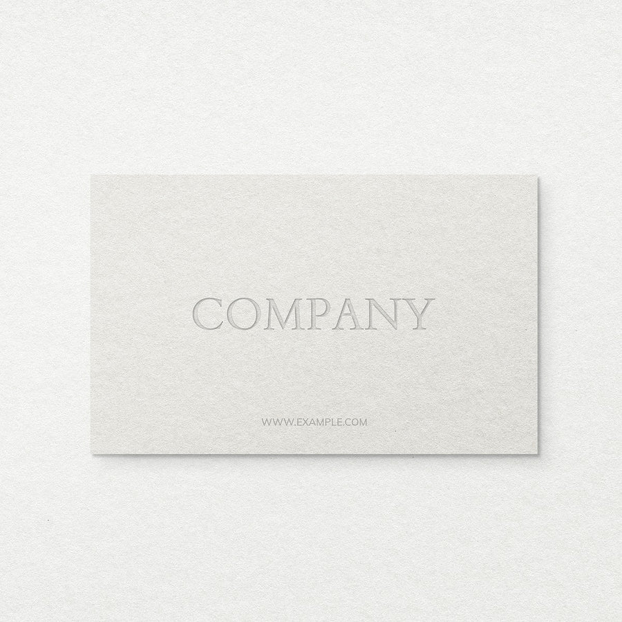 Luxury Business Card Mockup Psd In Gray Tone