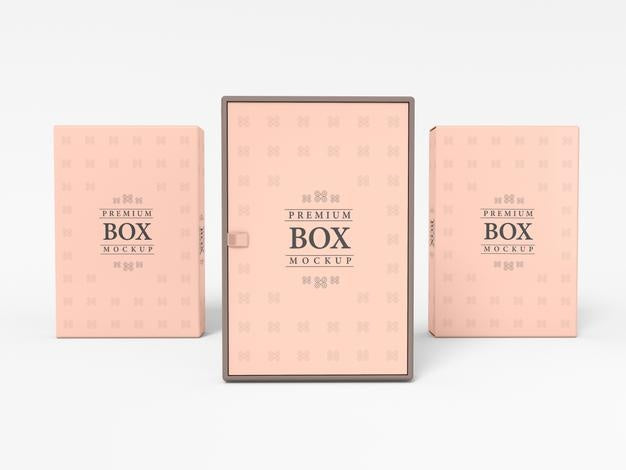 Luxury Gift Box Branding Mockup Psd