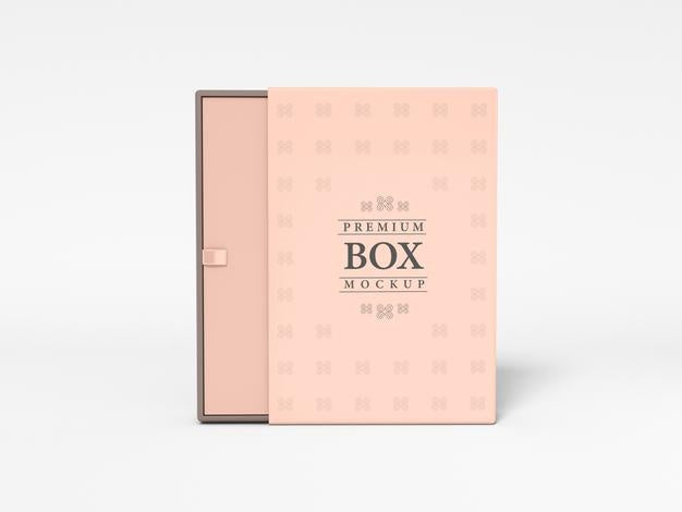 Luxury Gift Box Branding Mockup Psd