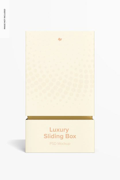 Luxury Sliding Box Mockup Psd