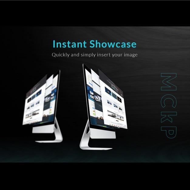 Mac Mock Up Showcase Psd