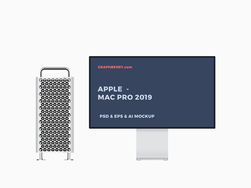 Mac Pro 2019 Mockup