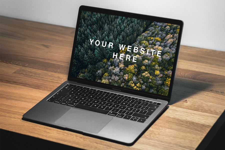 Macbook Air Psd Mockup