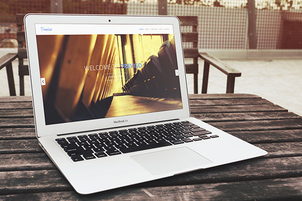 Macbook Air Psd Mockup