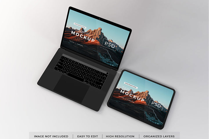 Macbook & Ipad Mockup