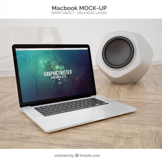 Macbook Mockup Psd