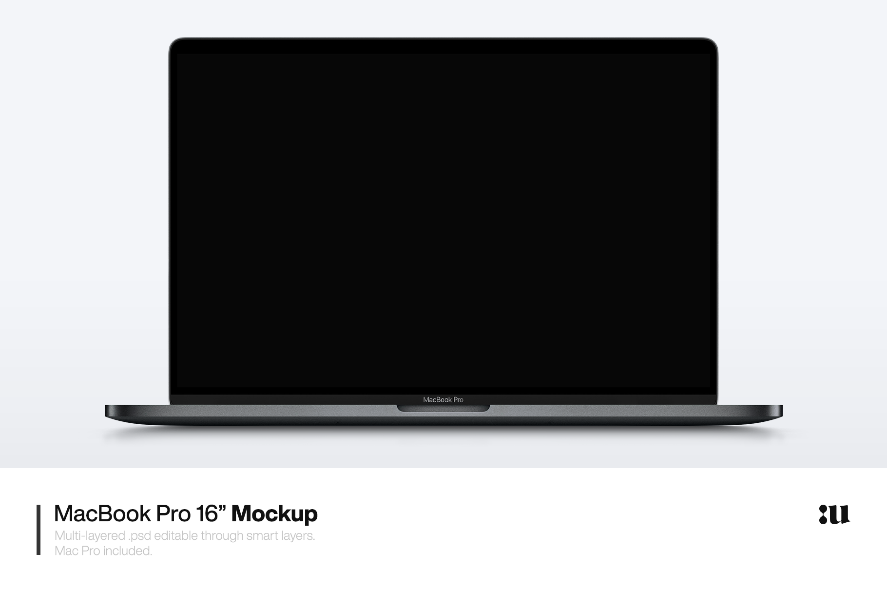 Macbook Pro 16-Inch Bie Mockup