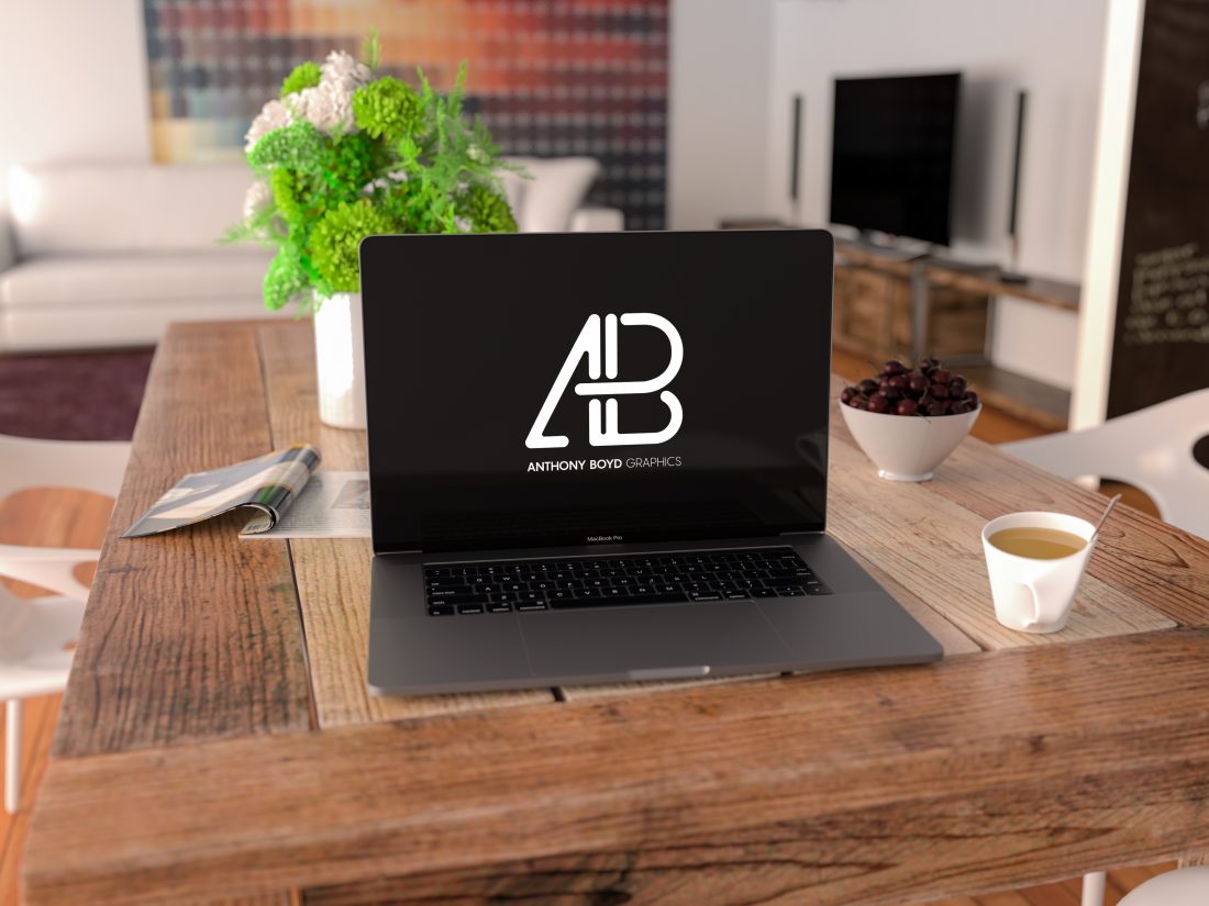Macbook Pro 2016 Mockup Psd