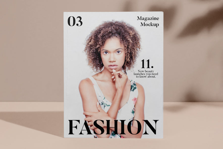 Magazine Cover Psd Mockup