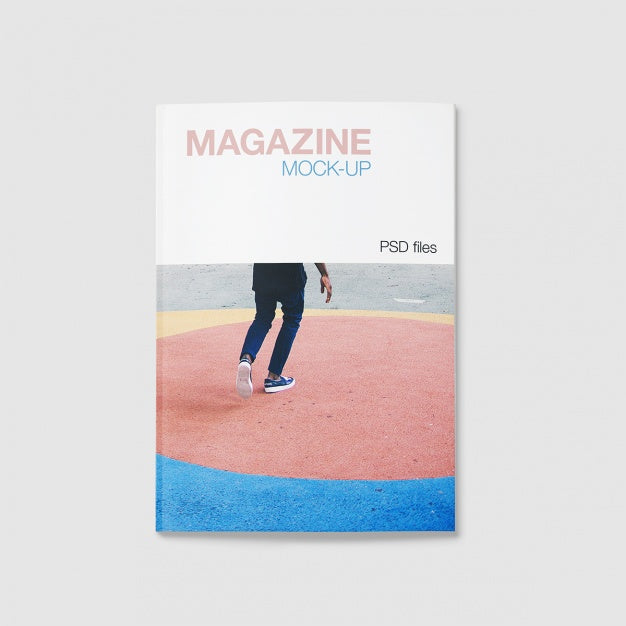 Magazine Mock Up Design Psd
