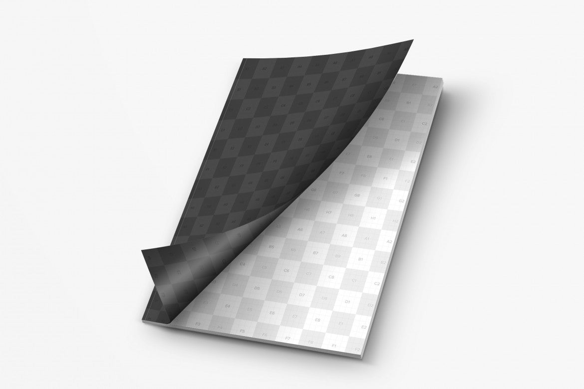 Opening A4 Magazine Cover (Mockup)