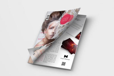 Opening A4 Magazine Cover (Mockup)