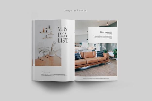 Magazine Mockup Psd