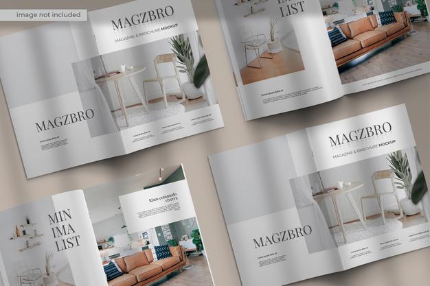 Magazine Mockup Psd