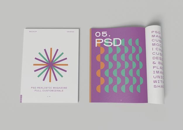 Magazine Mockup Psd