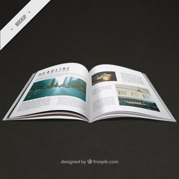 Magazine Mockup Psd