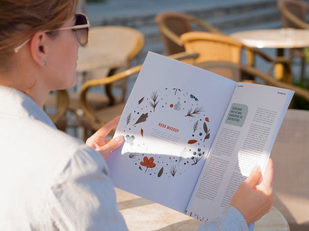 Magazine Pages Design Mock-Up Psd