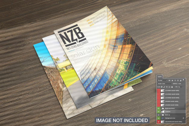 Magazines Covers Mockup Psd