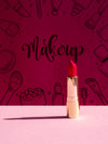 Make Up Background With Lipstick Psd