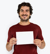 Man Cheerfully Smiling Portrait Concept Psd