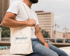 Man With Bag Mock-Up Concept Psd