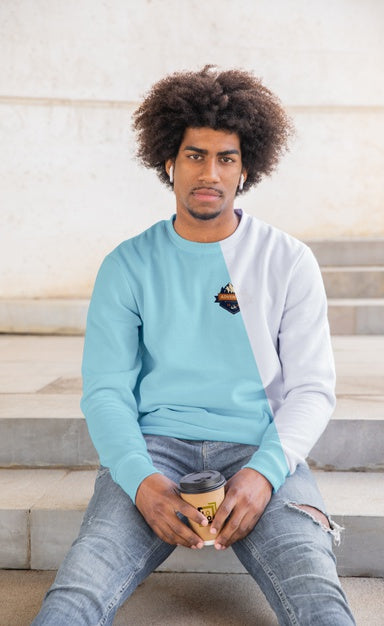 Man With Coffee Wearing Hoodie Psd