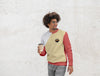 Man With Hoodie Drinking Coffee Psd