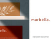 Marbella Stationery Mockup