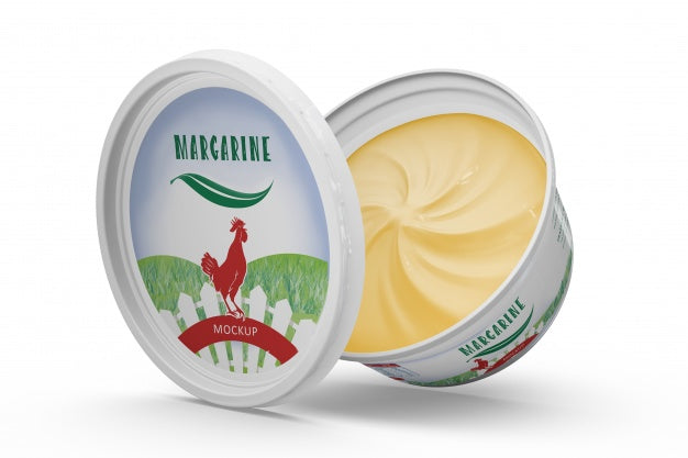 Margarine Packaging Mockup Psd