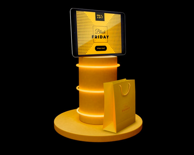 Marketing Sales Offer Communication On Black Friday Psd