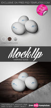 Marking Eggs Mock-Up In Psd