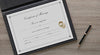 Marriage Certificate Template & Mockup Psd