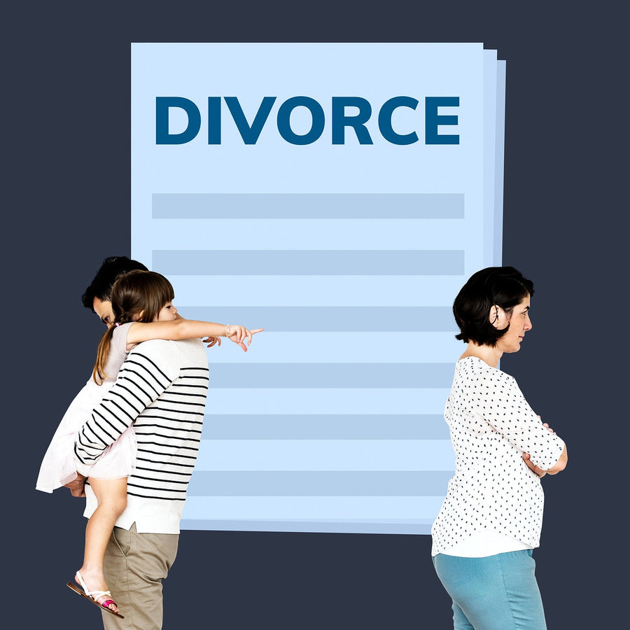 Married Couple With A Daughter Getting A Divorce