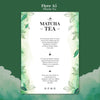 Matcha Tea Flyer Concept Mock-Up Psd