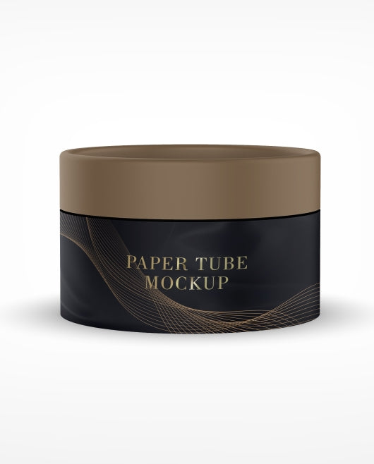 Matte Paper Tube Mockup