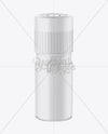 Matte Plastic Deodorant Mockup (High-Angle Shot)